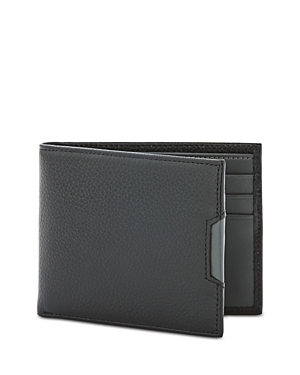 The Men's Store At Bloomingdale's Pebble Bifold Leather Wallet In Black