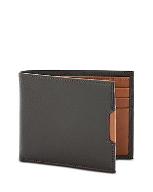 The Men's Store At Bloomingdale's Pebble Bifold Leather Wallet In Brown