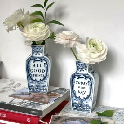 Well Versed Porcelain Vase