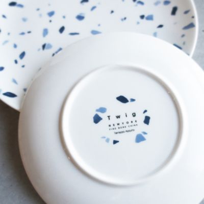 Terrazzo Azzurro Salad/Dessert Plates, Set of 2