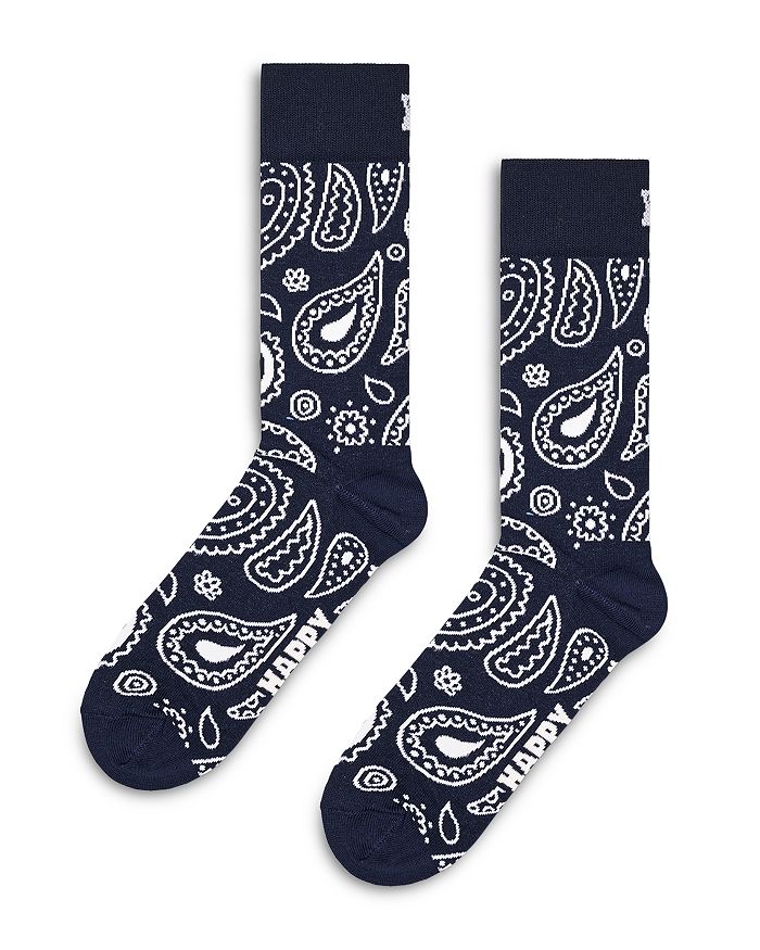 Happy Socks Moody Blues Crew Socks Gift Set, Pack of 4 | Bloomingdale's