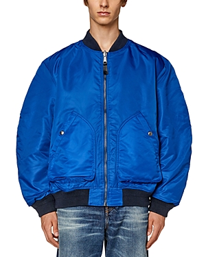 Diesel J-mattan Reversible Bomber Jacket In Limoges