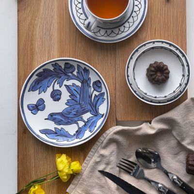 H. Blue Bird Cup and Saucer