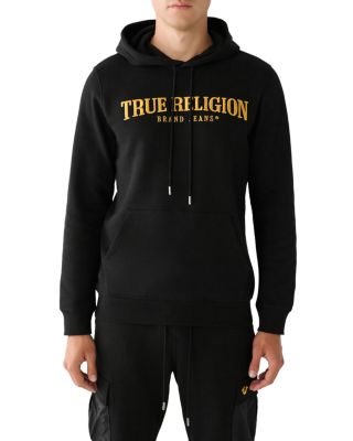 Raised Embroidered Logo Hoodie