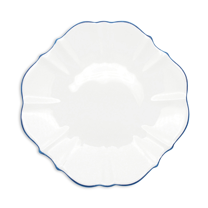 Prouna Twig New York Amelie 8.75 Salad Dessert Plate In Blue/white