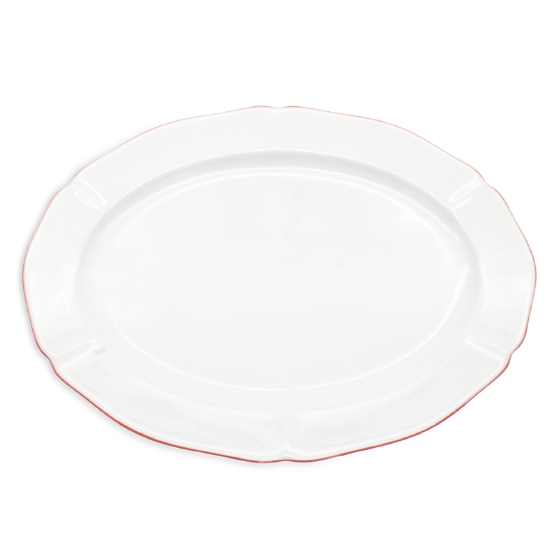 Twig New York Amelie Roseate Rim 14" Oval Platter