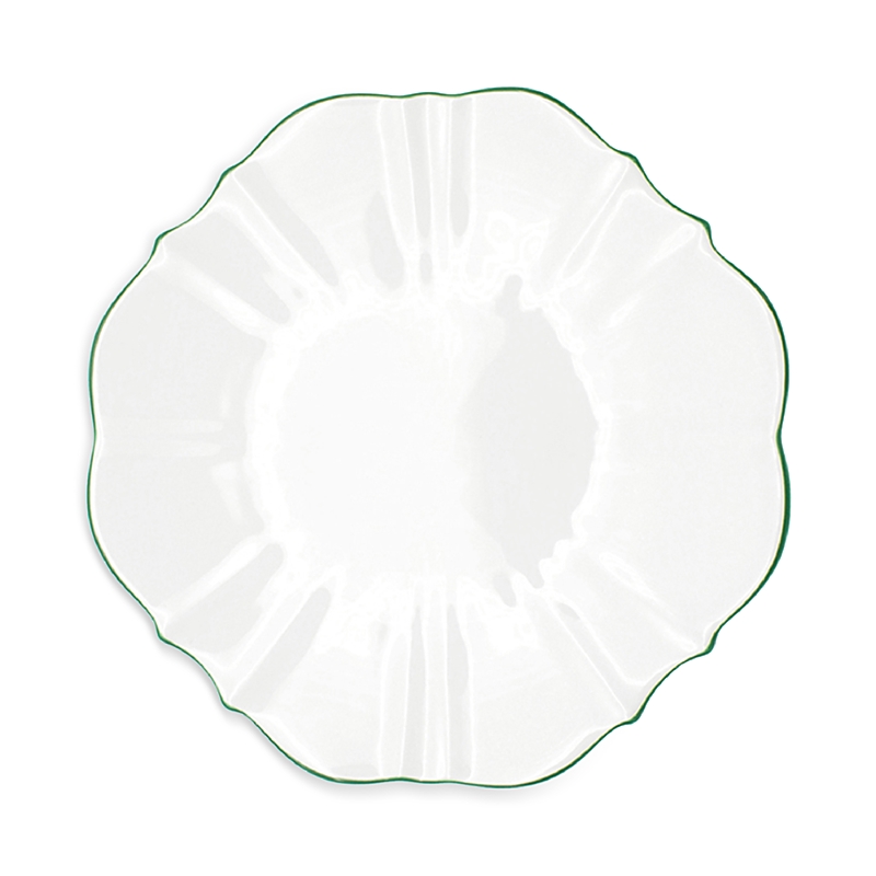 Prouna Twig New York Amelie 11 Dinner Plate In Green/white