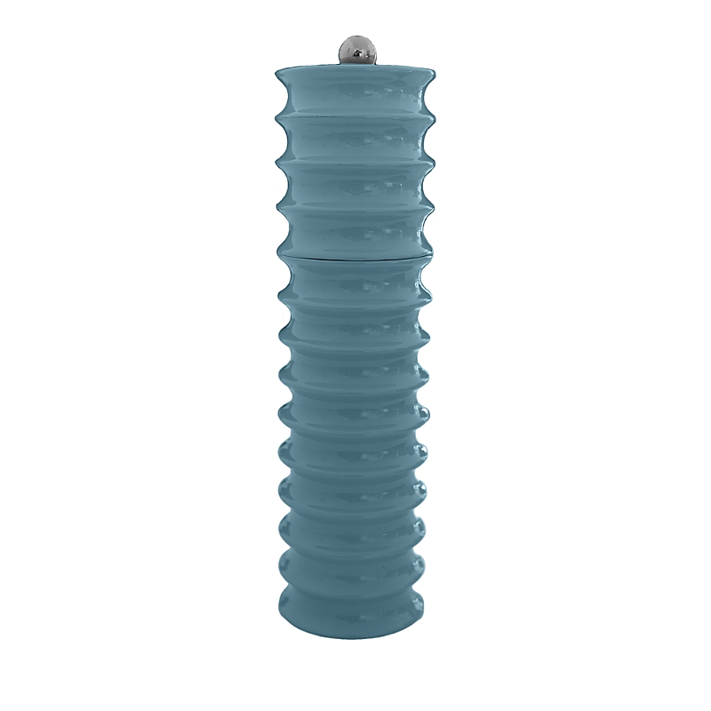 Addison Ross Twister Salt Or Pepper Mill In Chambray