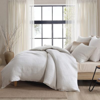 Ribbed Jersey Duvet Set, King