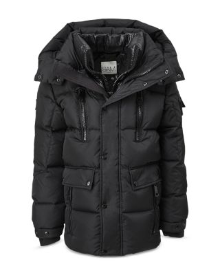 SAM. - Boys' Matte Element Hooded Down Parka - Big Kid