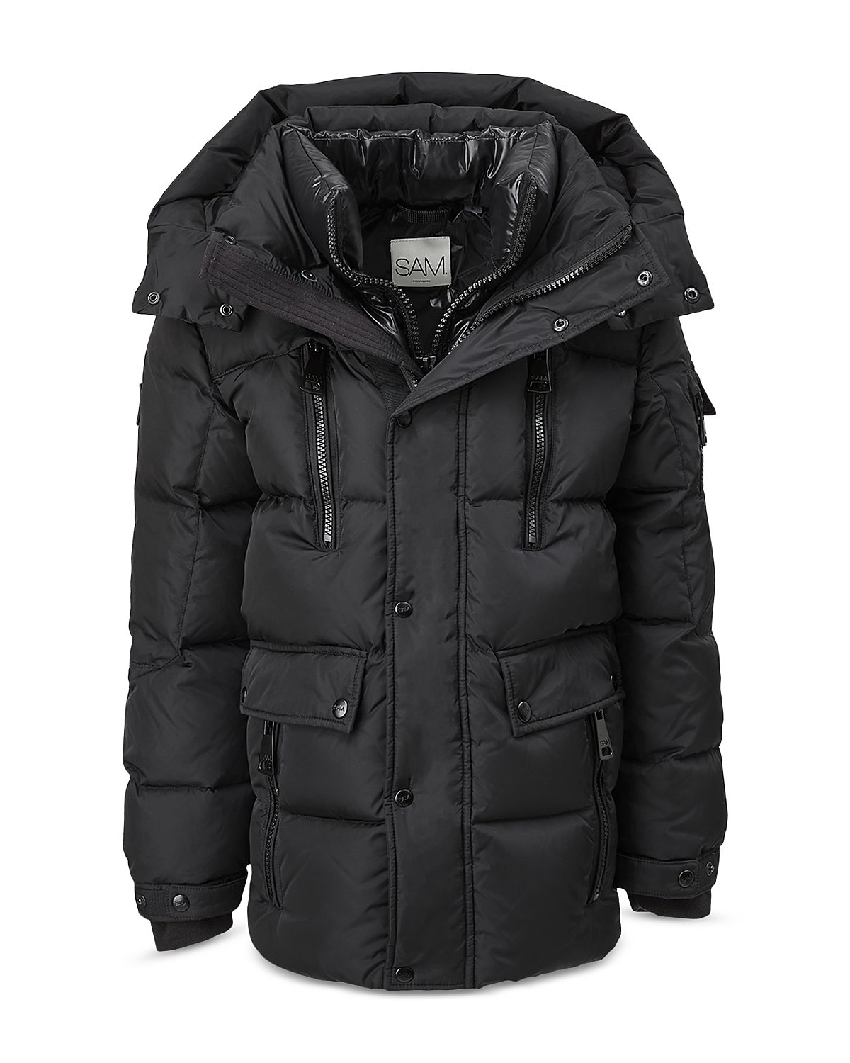 Sam. Boys' Matte Element Hooded Down Parka - Big Kid