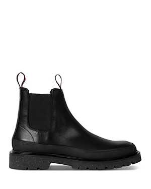 Ps By Paul Smith Men's Geyser Pull On Chelsea Boots In Black