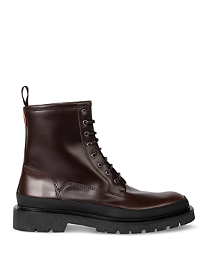 Ps By Paul Smith Men's Barents Lace Up Boots In Brown