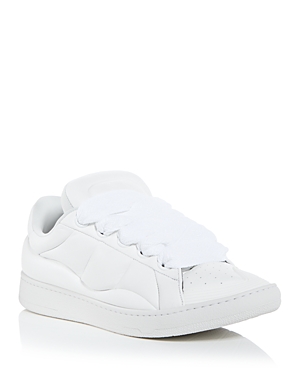 Shop Lanvin Men's Curb Xl Low Top Sneakers In White