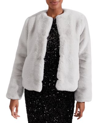 HOBBS LONDON - Florence Faux Fur Coat