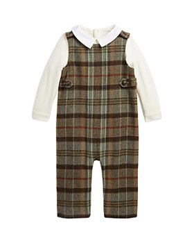 Ralph Lauren - Boys' Bodysuit & Tweed Overalls Set - Baby