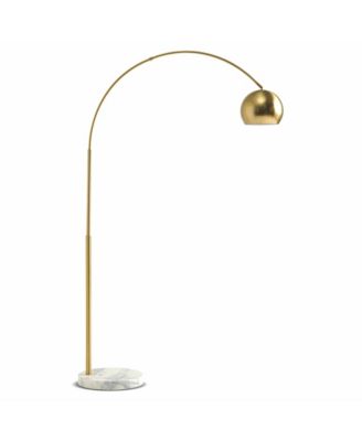 Brightech - Olivia LED Floor Lamp with Marble Base