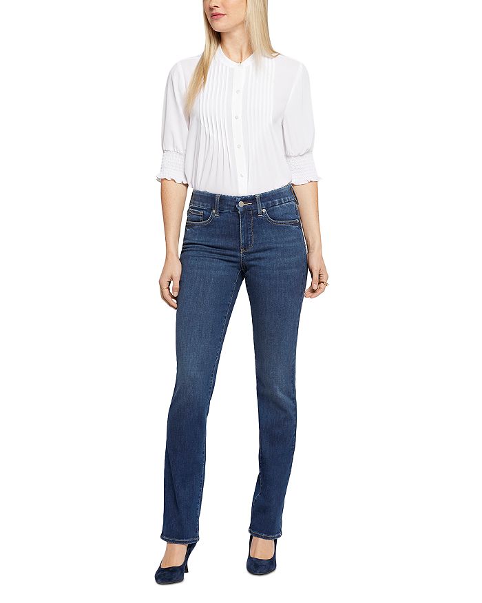 NYDJ Marilyn High Rise Straight Jeans