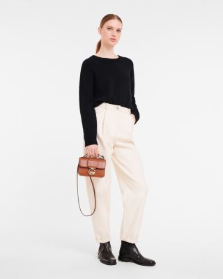 Box-Trot Extra Small Leather Crossbody Bag