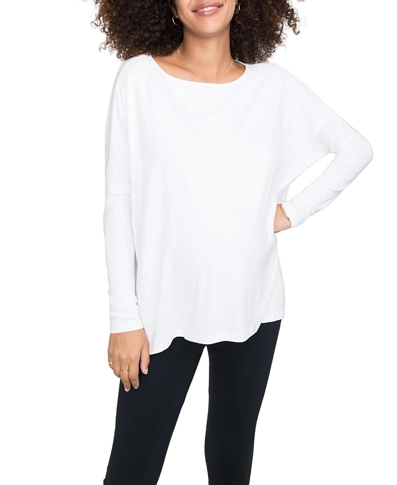Hatch Collection Long Sleeve Maternity T-Shirt