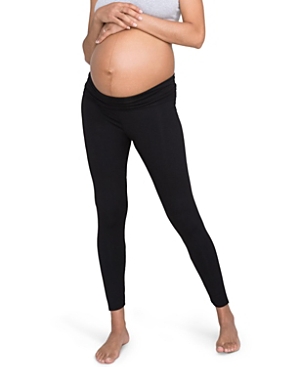 Hatch Collection The Ultra Soft Maternity Over The Bump Legging In Black