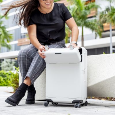 Wheeled Carry On Suitcase, Gym Bag and Packing Cubes