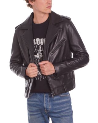 The Kooples - Classic Fit Leather Jacket