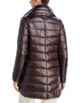 Amelia Stand Collar Down Puffer Coat