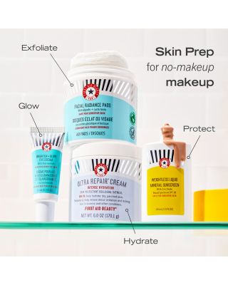 Facial Radiance Pads with Glycolic &amp; Lactic Acids Exfoliating Pads with AHA