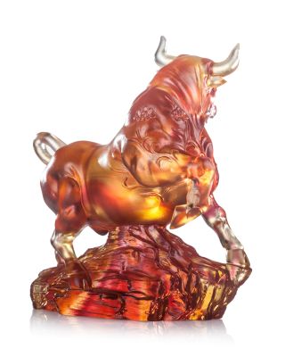 Easterly Winds Crystal Ox Figure
