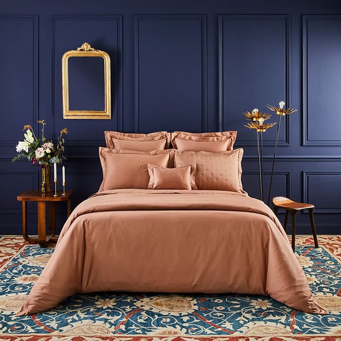 Shop Yves Delorme Triomphe Coverlet, Queen In Sienne