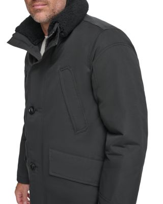 Wittstock Removable Sherpa Fleece Trimmed Waxed Jacket