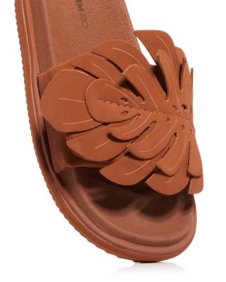 FARM Rio Women's Monstera Anatomic Slide Sandals | Bloomingdale's Shoes