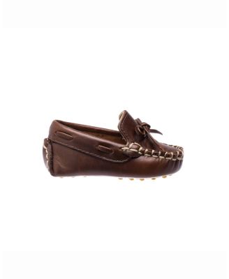  Contrasting Stitching Driver Loafer - Baby