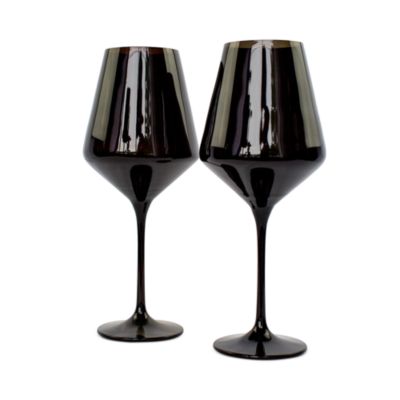 Stem Wine Glasses, Set of 2