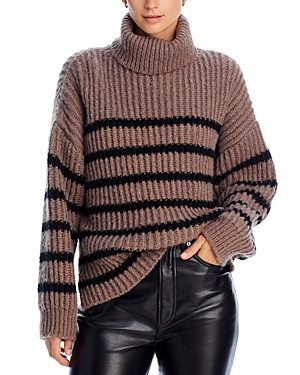 Shop Line & Dot Ariel Sweater In Cafe/black