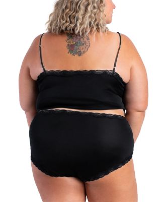 Lace Trim Silk Camisole