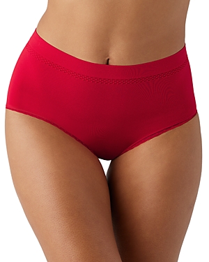 Shop Wacoal B.smooth Lace Seamless Briefs In Barbadosch