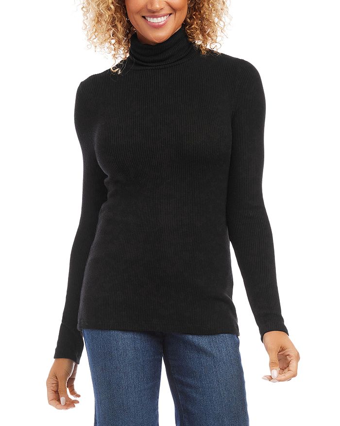 Karen Kane Ribbed Turtleneck Sweater | Bloomingdale's
