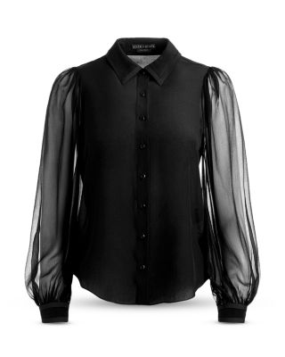 Roanne Puff Sleeve Button Down