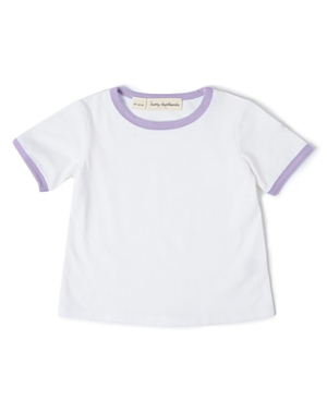 Dotty Dungarees Boys' Classic Jack Ringer Tee - Baby, Little Kid, Big Kid In Lilac