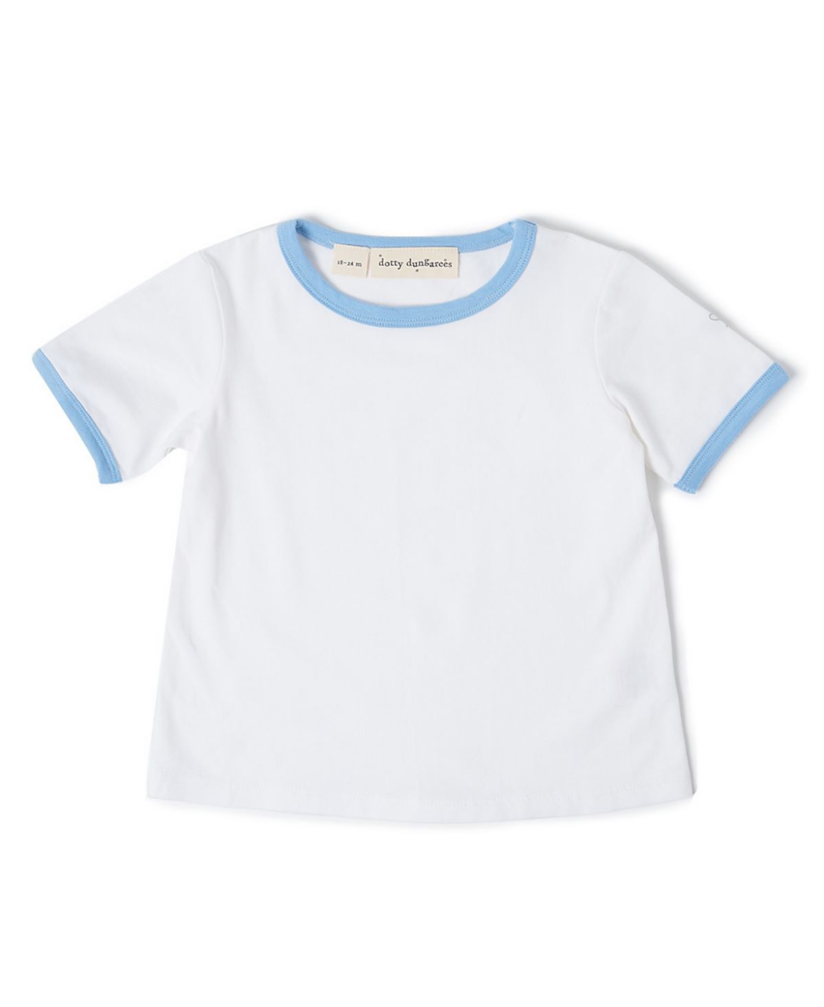 Dotty Dungarees Unisex Classic Jack Tee Ringer Top