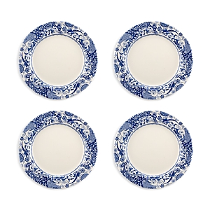 Shop Spode Blue Italian Brocato Dinner Plate, Set Of 4