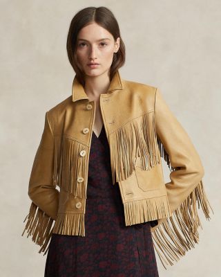 Fringed Leather Jacket