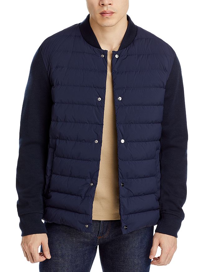 Herno Mixed Media Bomber Jacket Bloomingdale s