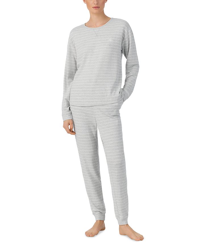 Ralph Lauren Crewneck Jogger Pant Pajama Set Bloomingdale's