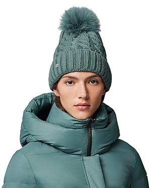 Soia & Kyo Soia And Kyo Pom-pom Knit Hat In Spruce