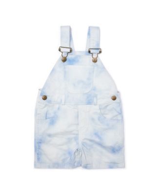Dotty Dungarees - Boys' Tie Dye Overall Shorts - Baby, Little Kid, Big Kid