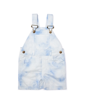 Dotty Dungarees Boys' Tie Dye Overall Shorts - Baby, Little Kid, Big Kid In Blue