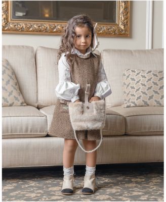 Girls' Herringbone Dress and Blouse Set - Baby, Little Kid, Big Kid